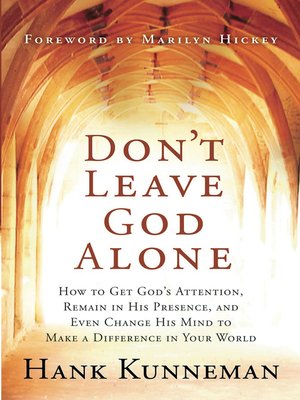 cover image of Don't Leave God Alone